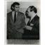 1954 Press Photo Beverly Hills, California- Edward G. Robinson with Edward Jr.