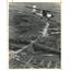 1962 Press Photo Student Skydiver, Circled, Prematurely Pulled Ripcord, Texas