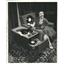 1953 Press Photo Carolyn Ray Phonograph Music Player - RRW35323