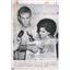 1967 Press Photo Jeff White and his wife and a newspaper from Cuba