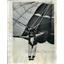 1970 Press Photo Nagoya Japan Its called parasail and this boy sails through air