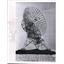 1958 Wire Photo The model of a radio antenna will be built in Mojave desert