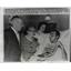 1959 Press Photo Al Kaline in Hospital with Parents  - nee35705