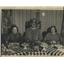 1936 Press Photo Feast Camelot Covenant Club Membership