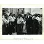 1994 Press Photo New Orleans Police Department - Sidney Barthelemy at Inspection