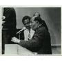 1981 Press Photo Alabama Senators Michael Figures and J. Richmond Pearson.