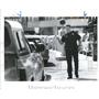 1991 Press Photo Police Conduct Mexican Border Check Due to Car Thefts in Texas