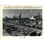 1987 Press Photo Houston Port of Authority Barbour's Cut Container Terminal