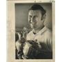 1972 Press Photo Ed Bennett with Trophies - nos04774