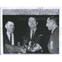 1965 Press Photo NAIA Wrestling Coach of the Year Russ Howk Bloomburg College