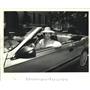 1988 Press Photo Barbara Lill In Mustang Convertible, Uptown New Orleans