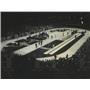 1957 Press Photo Athletes compete and crowd cheers Milwaukee Journal Meet, Arena