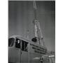 1958 Press Photo Thomas Korn Antenna Specialist Tower - RRX66151