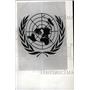 1962 Press Photo Emblem Of United Nations - RRW71585