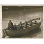 1941 Press Photo Oarless Lifeboat Cleveland Ohio