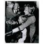 1966 Press Photo Astronaut Edwin Aldrin With Wife Children Texas - KSB37541