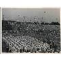 1940 Press Photo Annapolis Maryland Thompson Stadium Military School - nea76045
