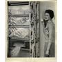 1961 Press Photo ElectroVent Window Ventilator Timer
