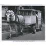 1955 Press Photo Old Dobbin Milk Delivary Fields Truck - RRS89707