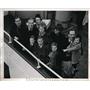 1941 Press Photo Mr. and Mrs. Claude Osborne with family returning from France