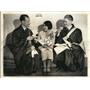 1935 Press Photo San Francisco Rev Rbt Cliftonm Mrs T Tawakana & Rev James Stewa