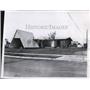 1959 Press Photo National Association House Build House in South Bend, ind