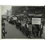 1940 Press Photo Parade for Dead Pedestrians in Chicago - nee26475