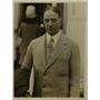 1925 Press Photo Elton B Hooker of New York Leaving After Meeting with President