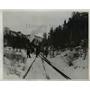 1948 Press Photo Pulling up the rails of Rapic City, Black Hills & Western R.R.