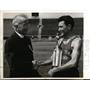 1938 Press Photo Archie San Romani wins All Star Track meet at Hibernian meet NY