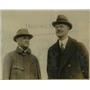 1924 Press Photo William F.Bowers and P.S.Teller at Boston Harbor in SS Harrison