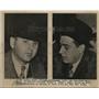 1939 Press Photo Lt William Grafenecker & Detective James Dwyer - nee77490