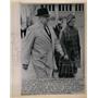 Wire Photo Businessman JC Tippens & secretary to Federal Court house