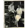 1932 Press Photo Mrs. Franklin Roosevelt with daughter, Mrs. Curtis Dall