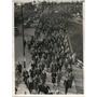 1940 Press Photo Crowd on their way home after baseball Game. - cva92738