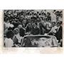 1965 Wire Photo Astronaut Lt. Col Edward White parade route in Texas.