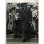 1924 Press Photo Secretary of the Navy & Mrs Wilbur at church in DC on Easter