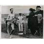 1937 Press Photo John Mikaelson Swedish walking chamo at White City stadium
