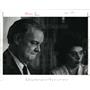 1991 Press Photo Richard Hicks & Wife Martha in Press Conference on Sons Remains