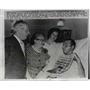 1959 Press Photo Al Kaline in Hospital with Parents  - nee35705