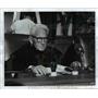 Press Photo Real Life Judge James T. Brand is played by Spencer Tracy in a film