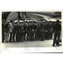 1980 Press Photo Walter Mondale, vice president leaves Cleveland airport