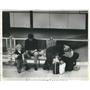 1975 Press Photo Ohare Airport Aircraft Helicopters