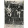 1948 Press Photo Charley Parker, Alan Thompson in 440-Yard in Drake Relays