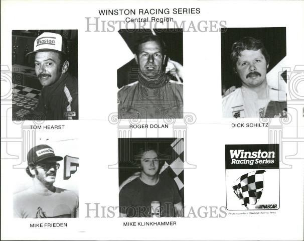 Press Photo WInston Race Mike Frieden Roger Dolan | eBay