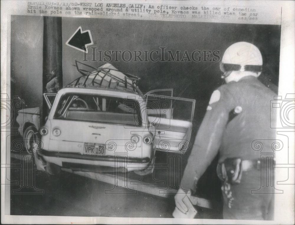Ernie+Kovacs+Death+Photos Details about 1962 Press Photo Ernie Kovacs, Killed in Car Accident