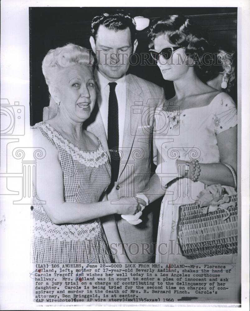 Download this Press Photo Beverly Aadland Mrs Florence And Carole Tregoff picture