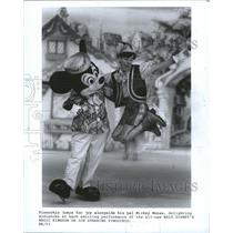 1987 Press Photo Pinocchio - Walt Disney Character - RRW33203