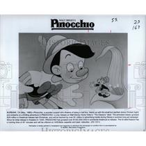 1985 Press Photo Walt Disney Animation Pinocchio - RRX61277
