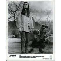 1987 Press Photo Jennifer Connelly Hoggle Labyrinth - RRX65587